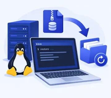 بازیابی بکاپ در لینوکس