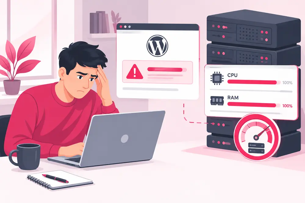 خطای Resource Limit Is Reached در وردپرس
