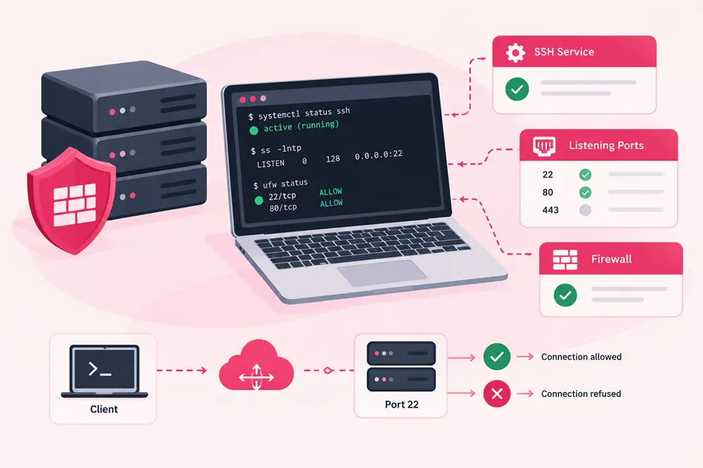 خطای Connection Refused